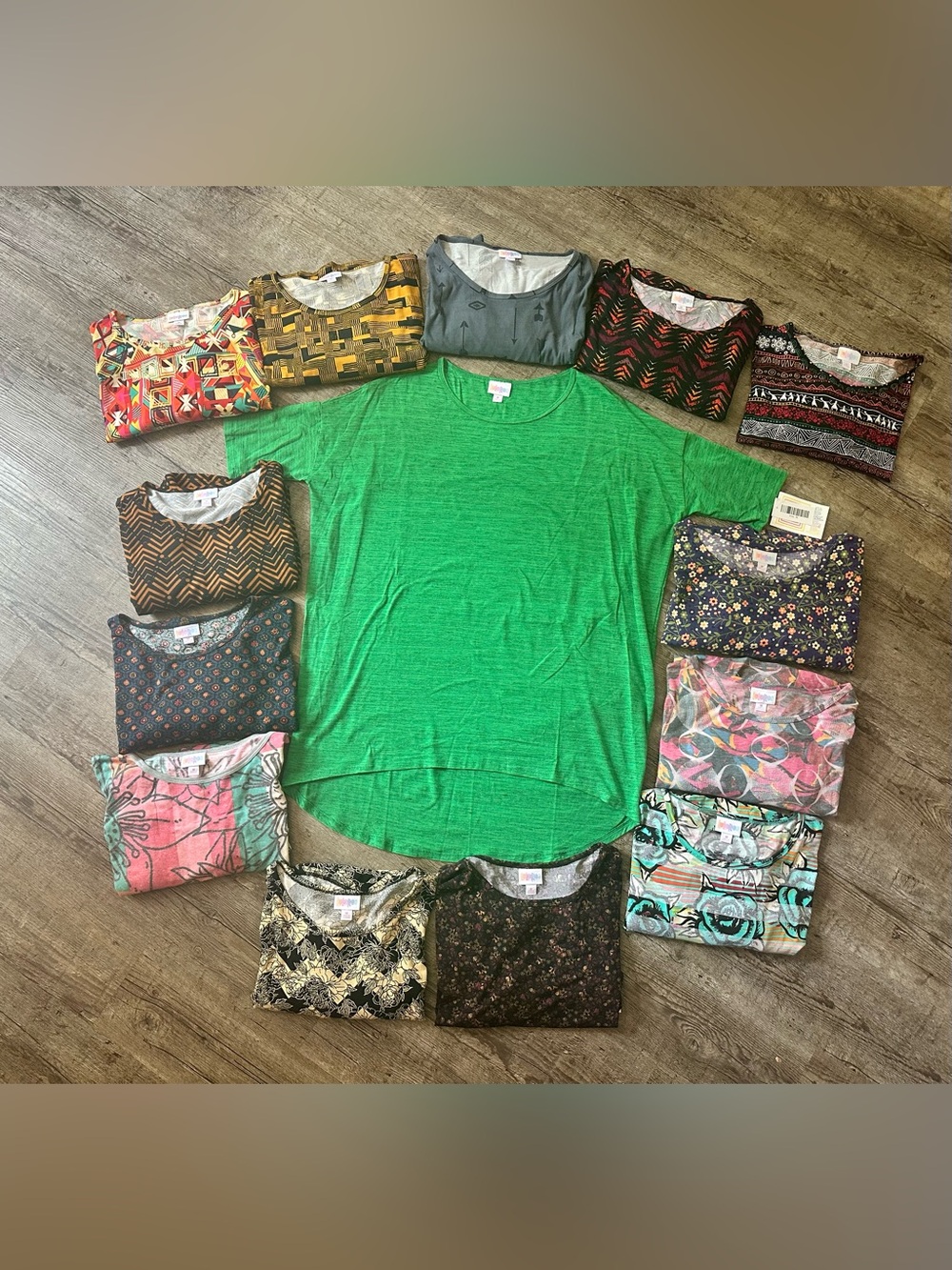 LuLaRoe Irma Tops Huge Bundle Lot - 14 Pieces - All Size Medium (8-10) NWT